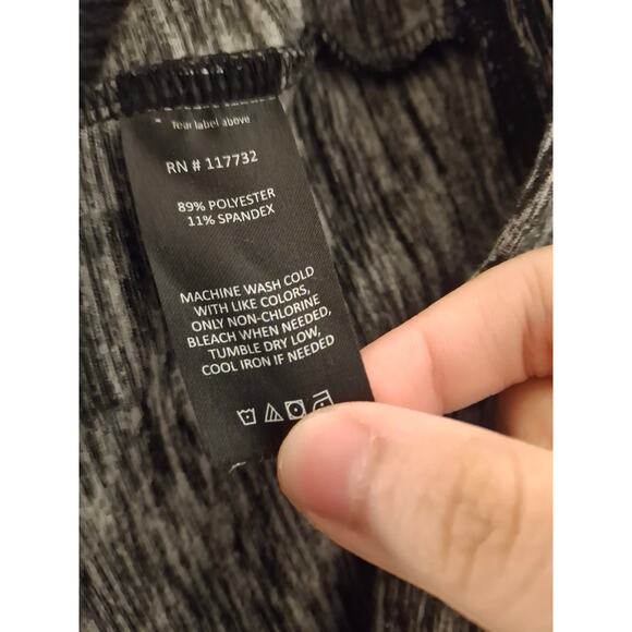 Women's Gerry Heather Gray Cowl Neck Active Pullover Top Size Large L - Picture 3 of 9